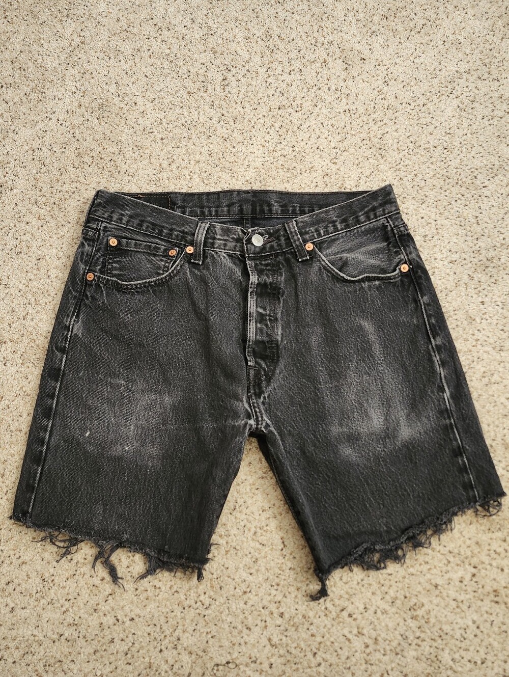 Levi's 501 Cut Off Denim Shorts